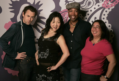 Alan Cumming, Margaret Cho, Bruce Daniels and Lorene Machado at event of Bam Bam and Celeste (2005)