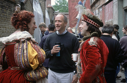 Alan Cumming and Barry Humphries in Nicholas Nickleby (2002)