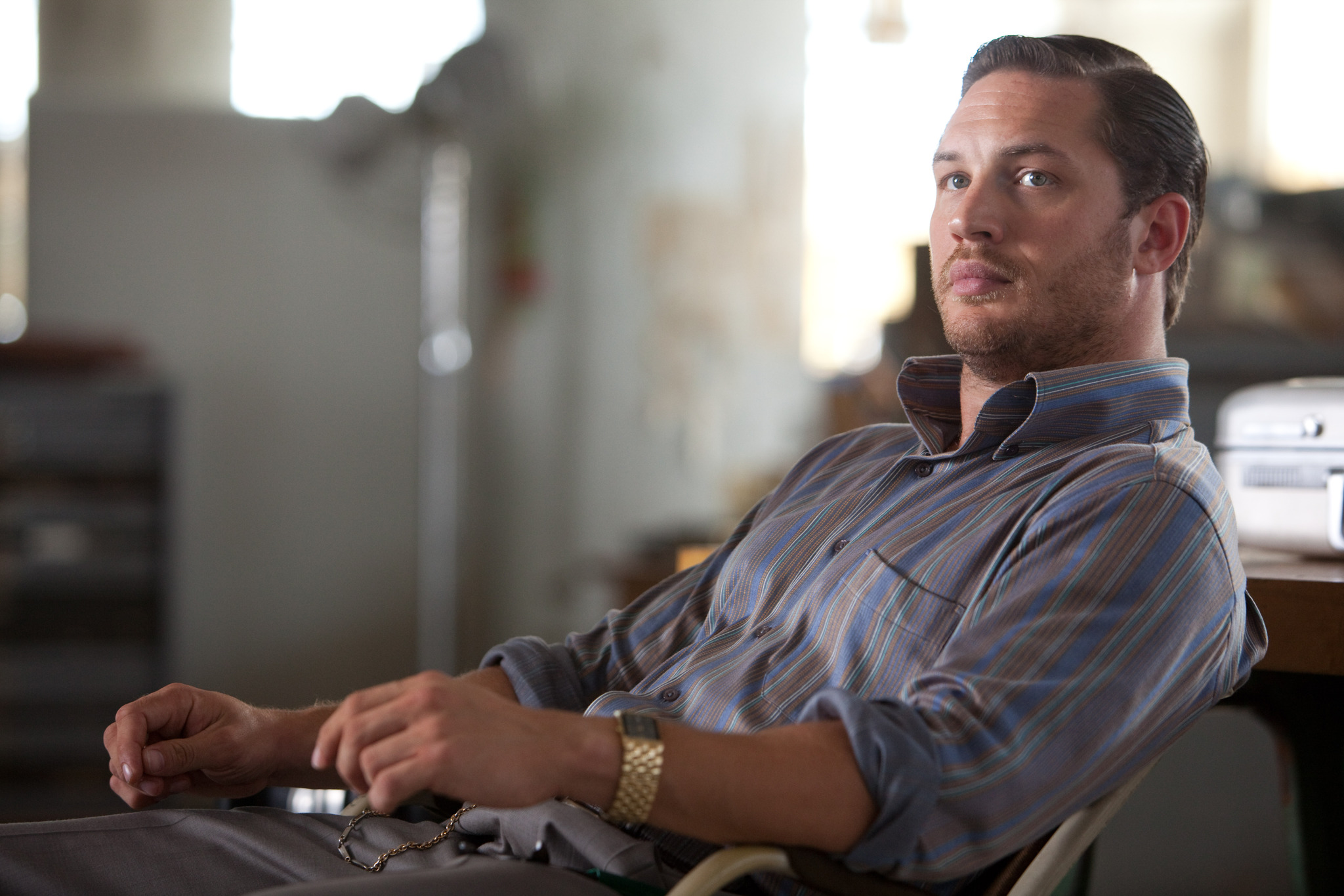 Still of Tom Hardy in Pradzia (2010)