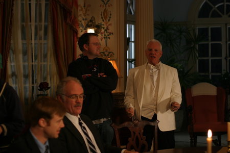 Malcolm McDowell, R. Keith Harris and Gary Wheeler in The List (2007)