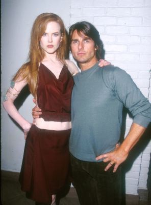 Tom Cruise and Nicole Kidman at event of Eyes Wide Shut (1999)