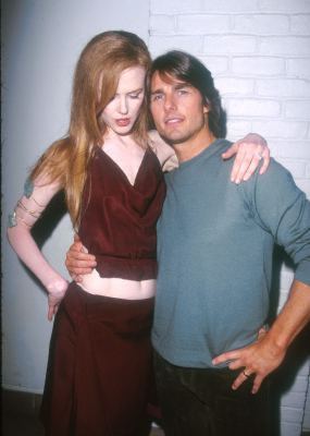 Tom Cruise and Nicole Kidman at event of Eyes Wide Shut (1999)