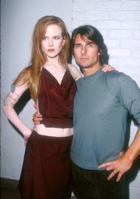 Tom Cruise and Nicole Kidman at event of Eyes Wide Shut (1999)