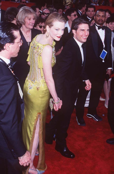 Tom Cruise and Nicole Kidman at event of The 69th Annual Academy Awards (1997)