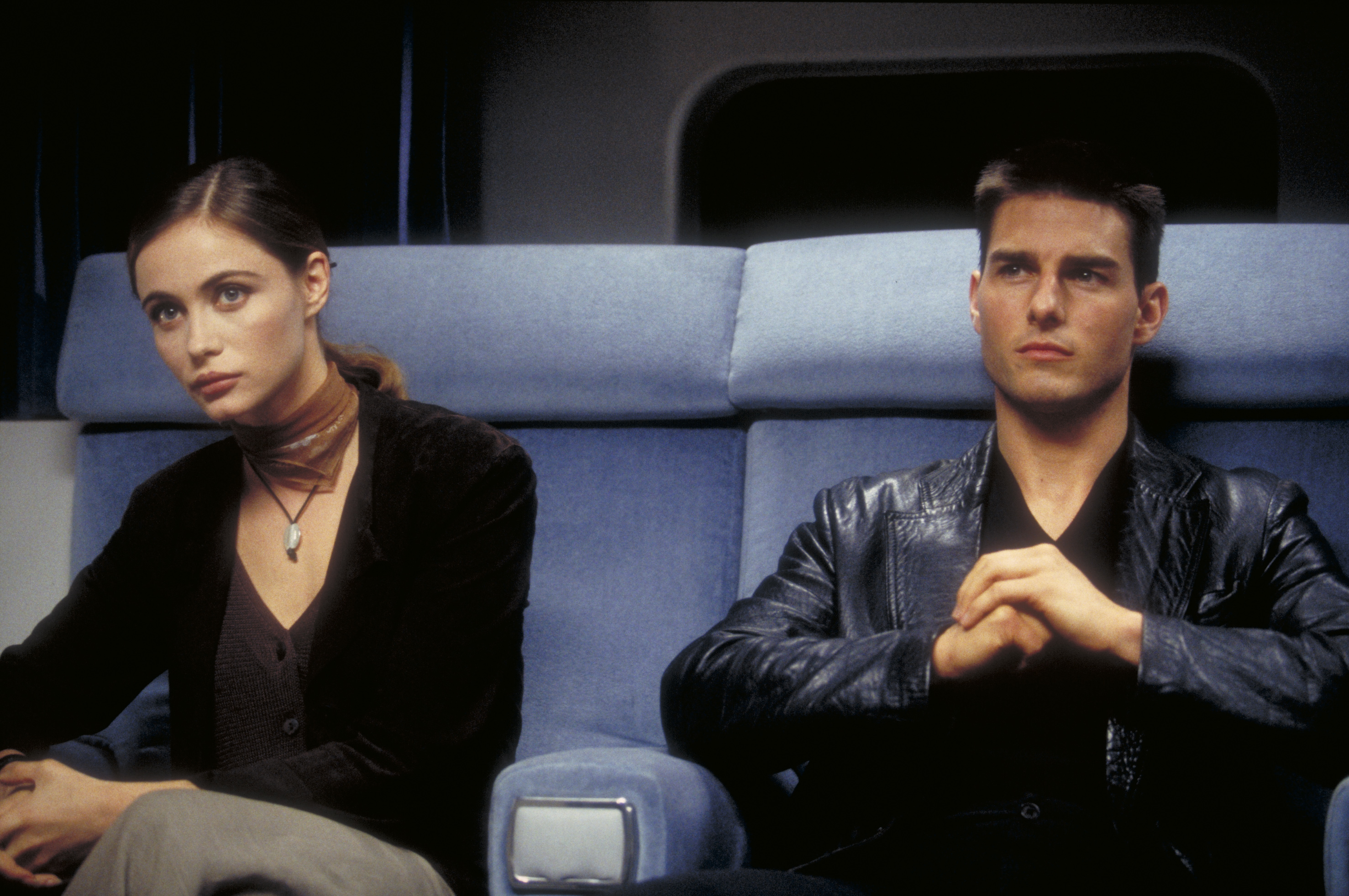 Still of Tom Cruise and Emmanuelle Béart in Mission: Impossible (1996)