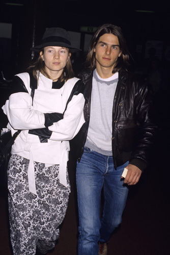 Rebecca DeMornay and Tom Cruise circa 1980s