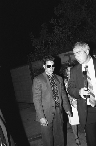 Tom Cruise attending Madonna's wedding