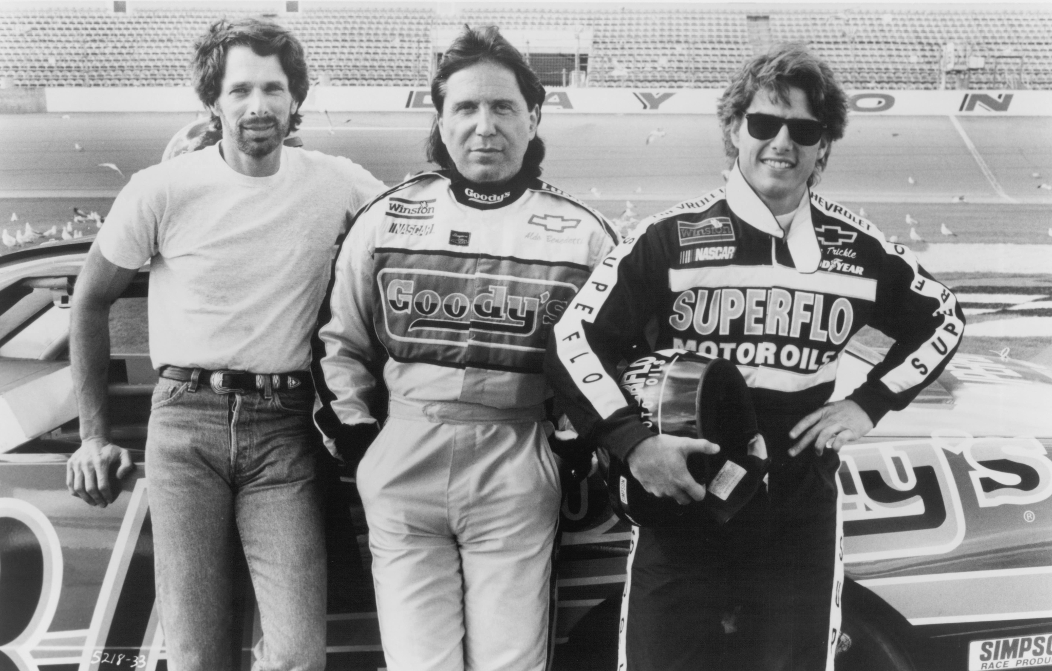 Still of Tom Cruise, Jerry Bruckheimer and Don Simpson in Days of Thunder (1990)
