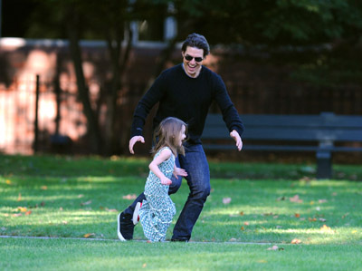 Tom Cruise and Suri Cruise