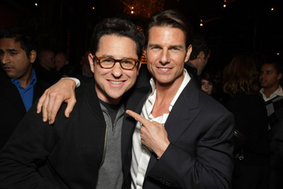 Tom Cruise and J.J. Abrams at event of Valkirija (2008)