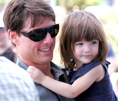 Tom Cruise and Suri Cruise