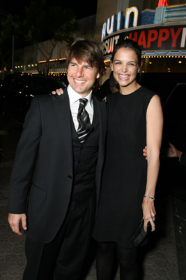Tom Cruise and Katie Holmes at event of The Pursuit of Happyness (2006)