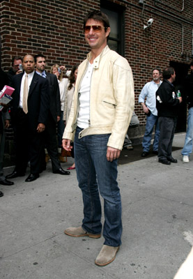 Tom Cruise at event of Late Show with David Letterman (1993)