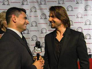 Covering a charity event with Tom Cruise