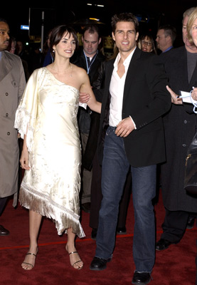 Tom Cruise and Penélope Cruz at event of Vanilinis dangus (2001)