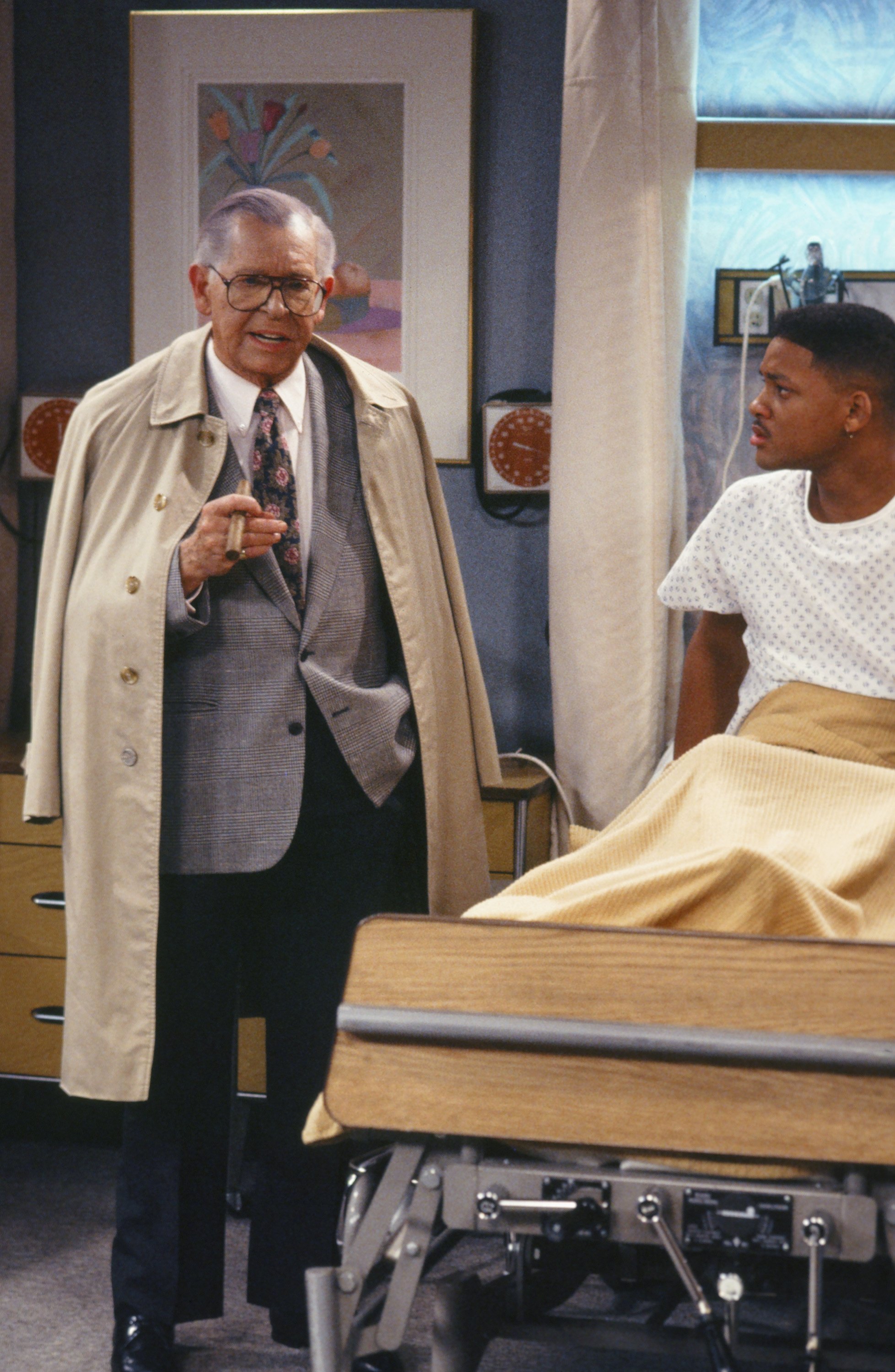 Still of Will Smith and Milton Berle in The Fresh Prince of Bel-Air (1990)