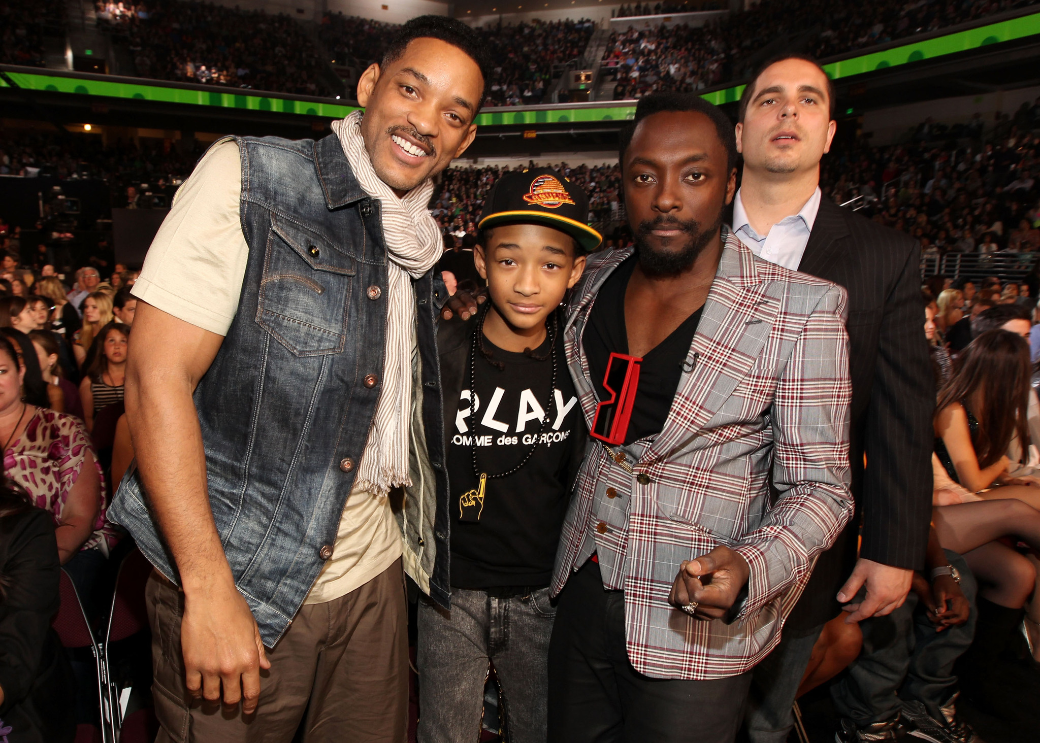 Will Smith, Will.i.am and Jaden Smith