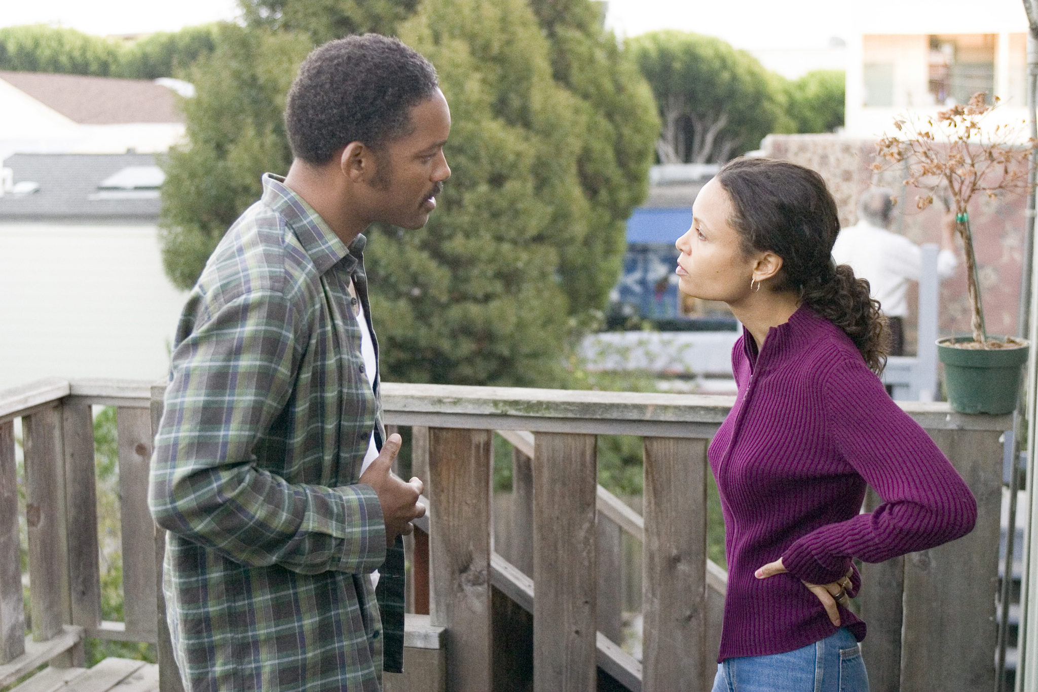 Still of Will Smith and Thandie Newton in The Pursuit of Happyness (2006)