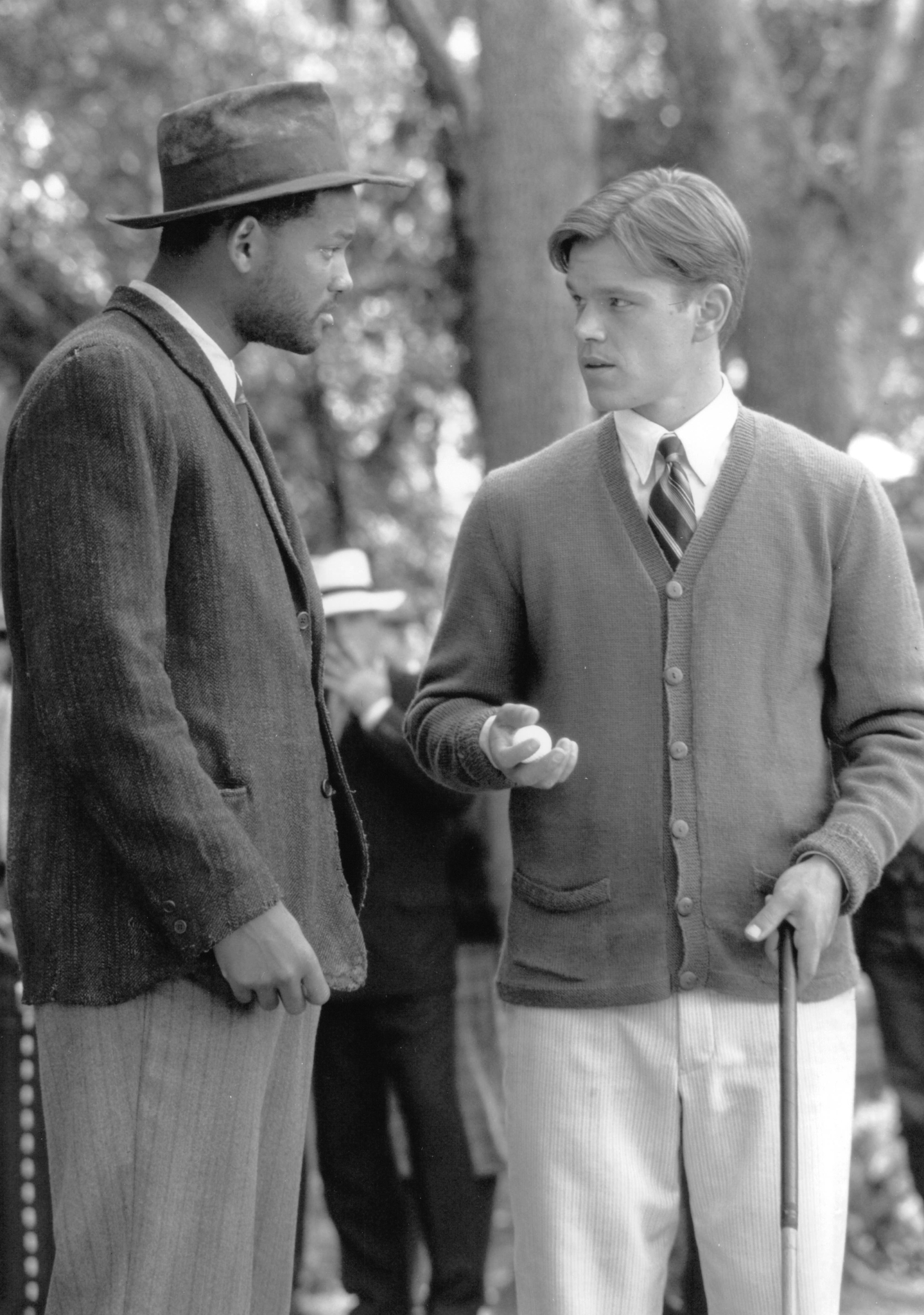 Still of Will Smith and Matt Damon in The Legend of Bagger Vance (2000)