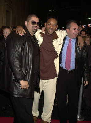 Will Smith, Barry Sonnenfeld and Heavy D at event of Big Trouble (2002)