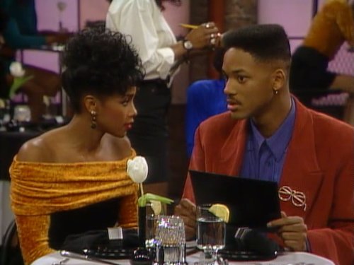 Still of Will Smith and Vivica A. Fox in The Fresh Prince of Bel-Air (1990)