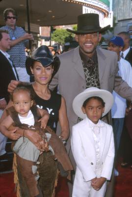 Will Smith and Jada Pinkett Smith at event of Laukiniai Laukiniai Vakarai (1999)