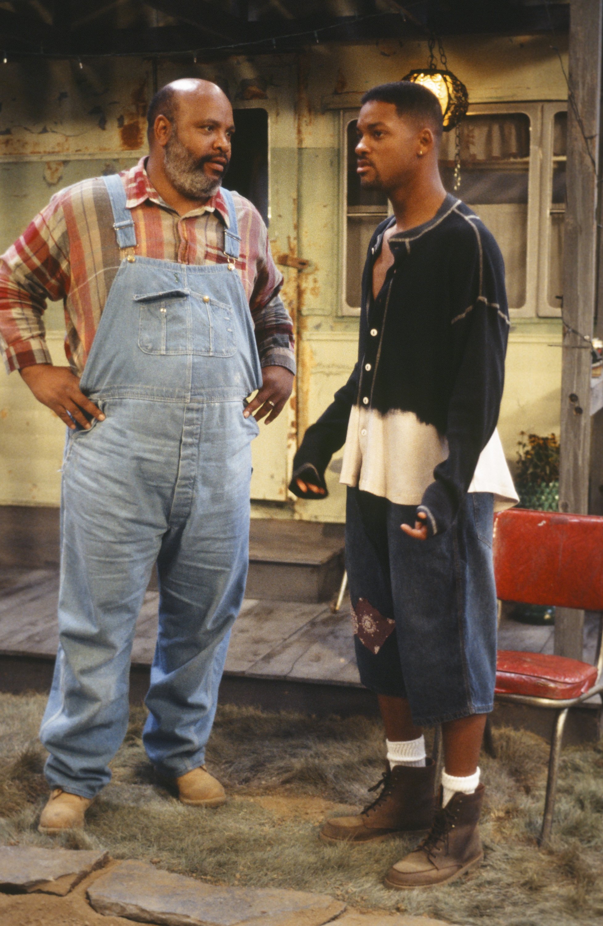 Still of Will Smith and James Avery in The Fresh Prince of Bel-Air (1990)