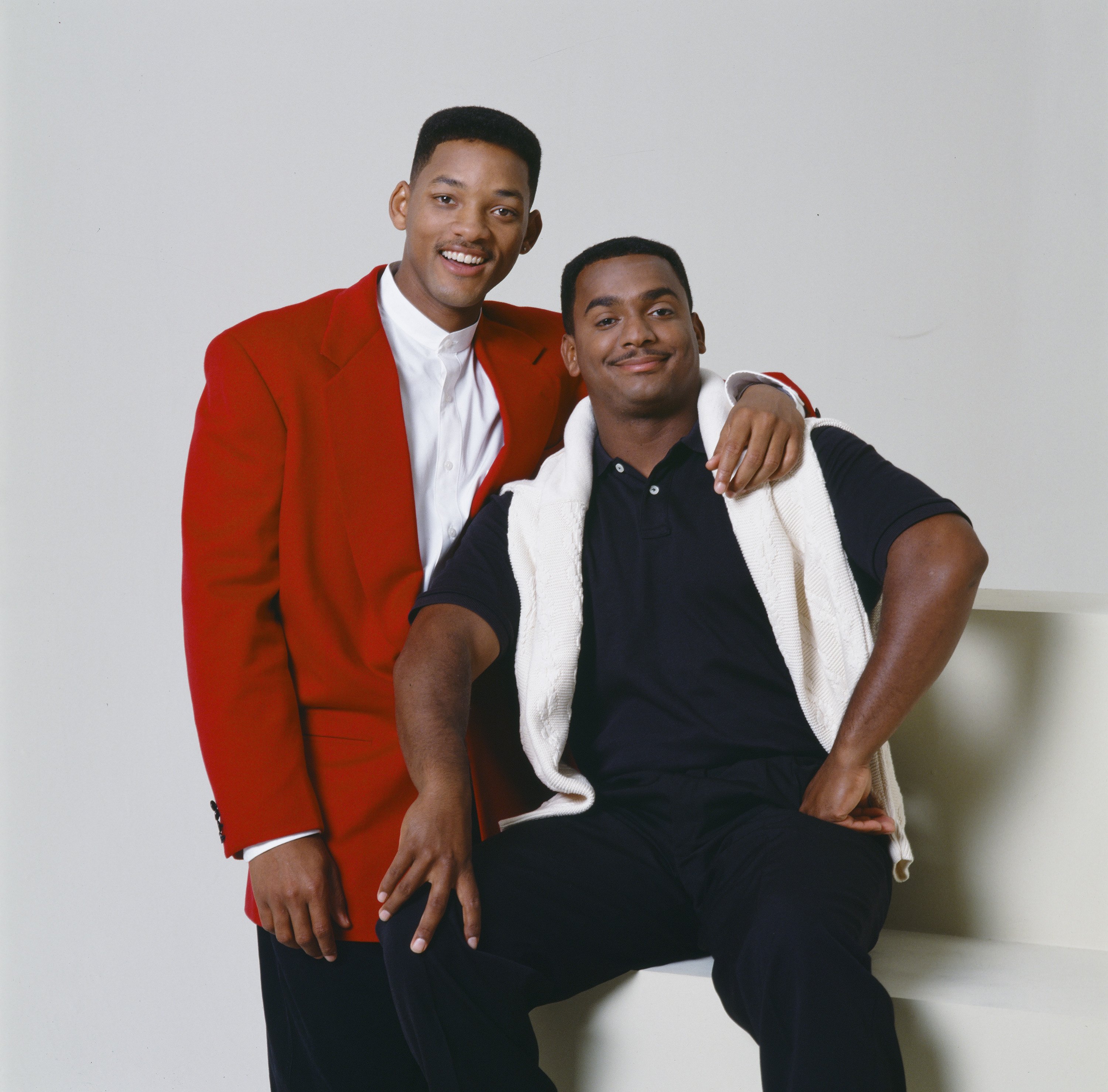 Still of Will Smith and Alfonso Ribeiro in The Fresh Prince of Bel-Air (1990)