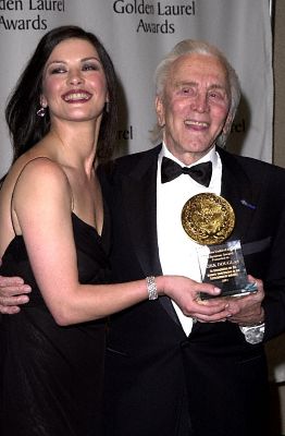 Kirk Douglas and Catherine Zeta-Jones