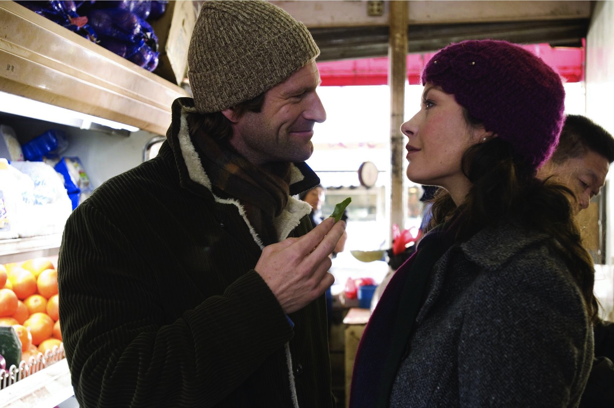 Still of Aaron Eckhart and Catherine Zeta-Jones in No Reservations (2007)