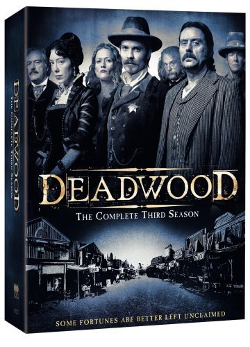 Brad Dourif, Powers Boothe, Paula Malcomson, Ian McShane, Timothy Olyphant, Molly Parker and Robin Weigert in Deadwood (2004)