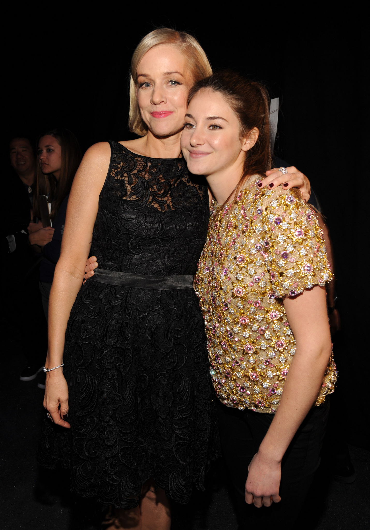 Penelope Ann Miller and Shailene Woodley