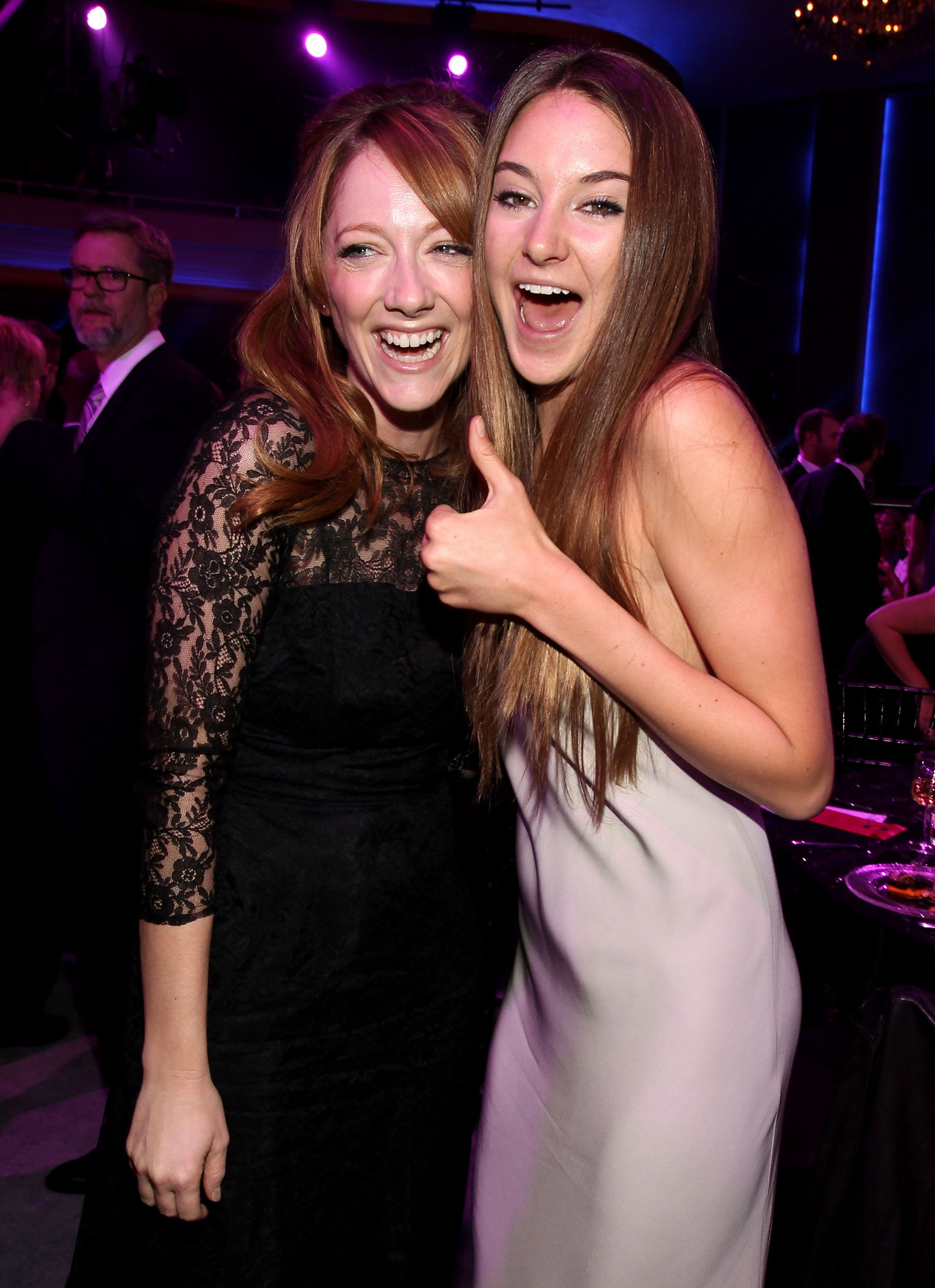 Judy Greer and Shailene Woodley