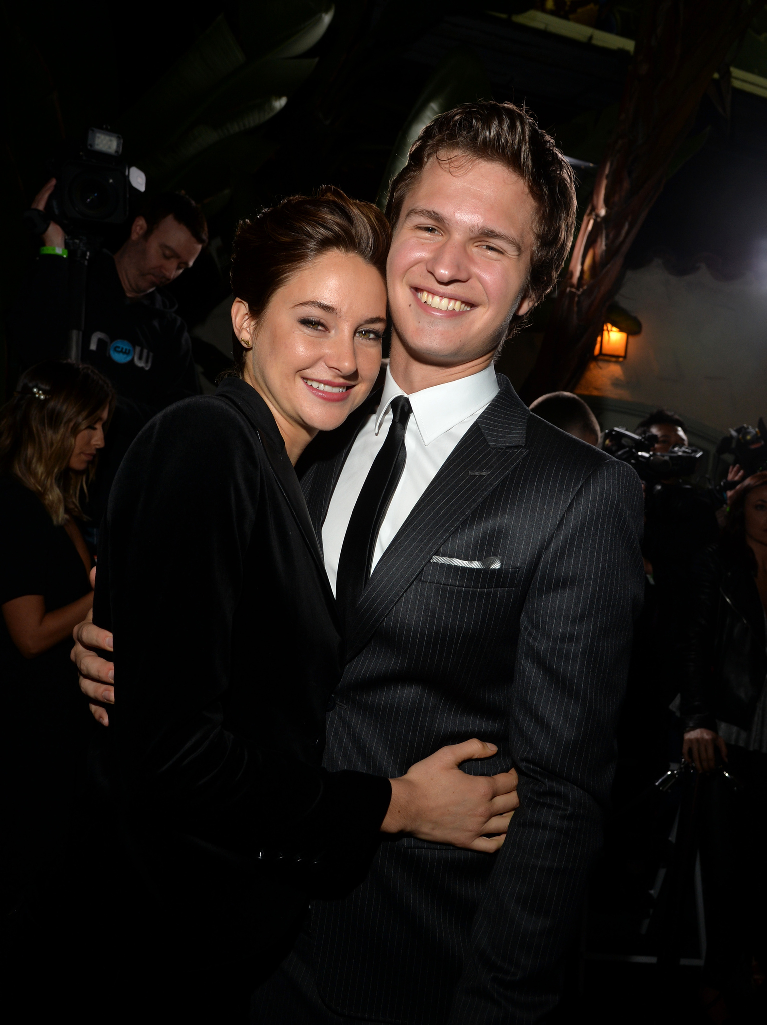 Shailene Woodley and Ansel Elgort