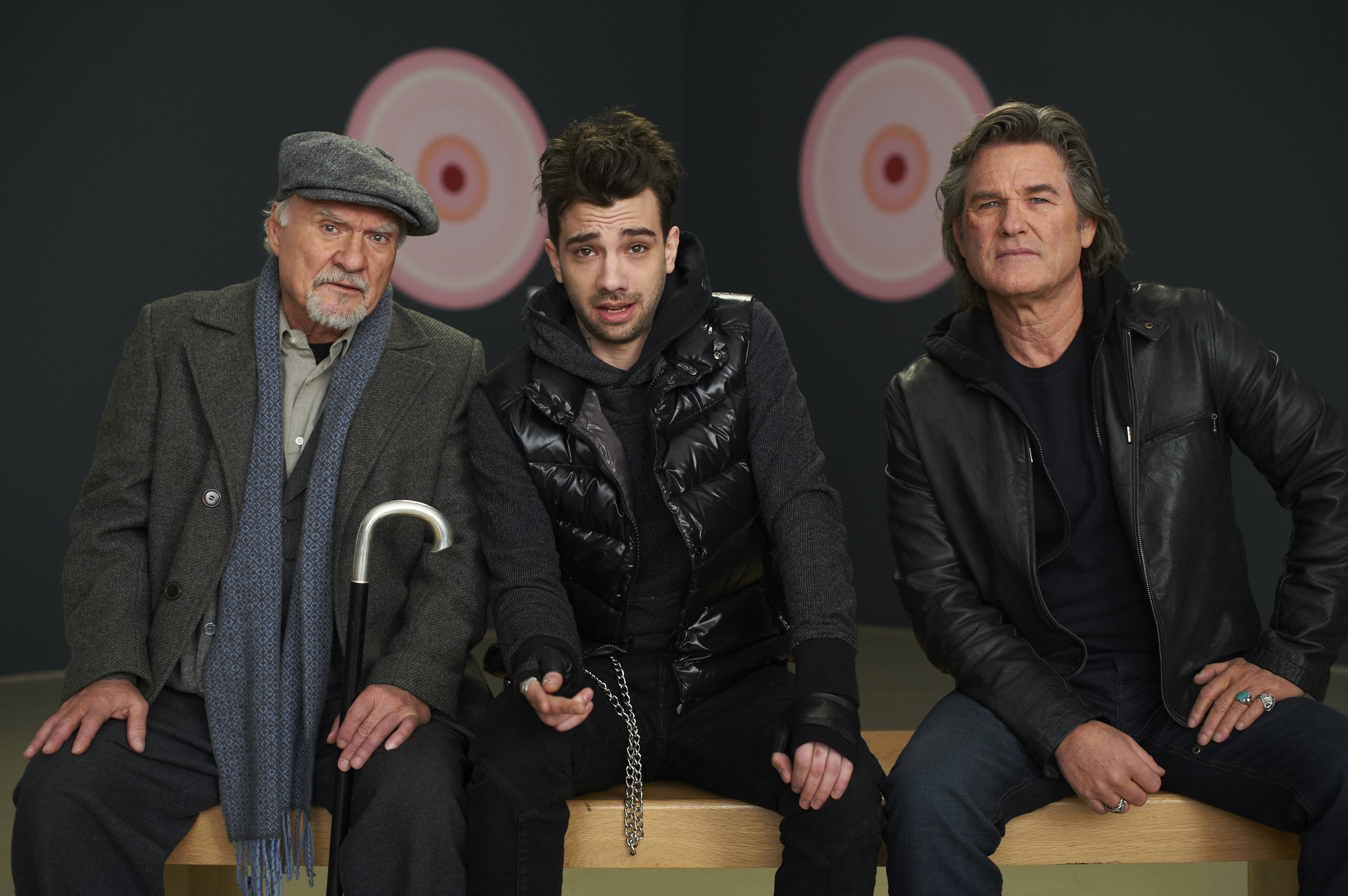 Still of Kurt Russell, Jay Baruchel and Kenneth Welsh in The Art of the Steal (2013)