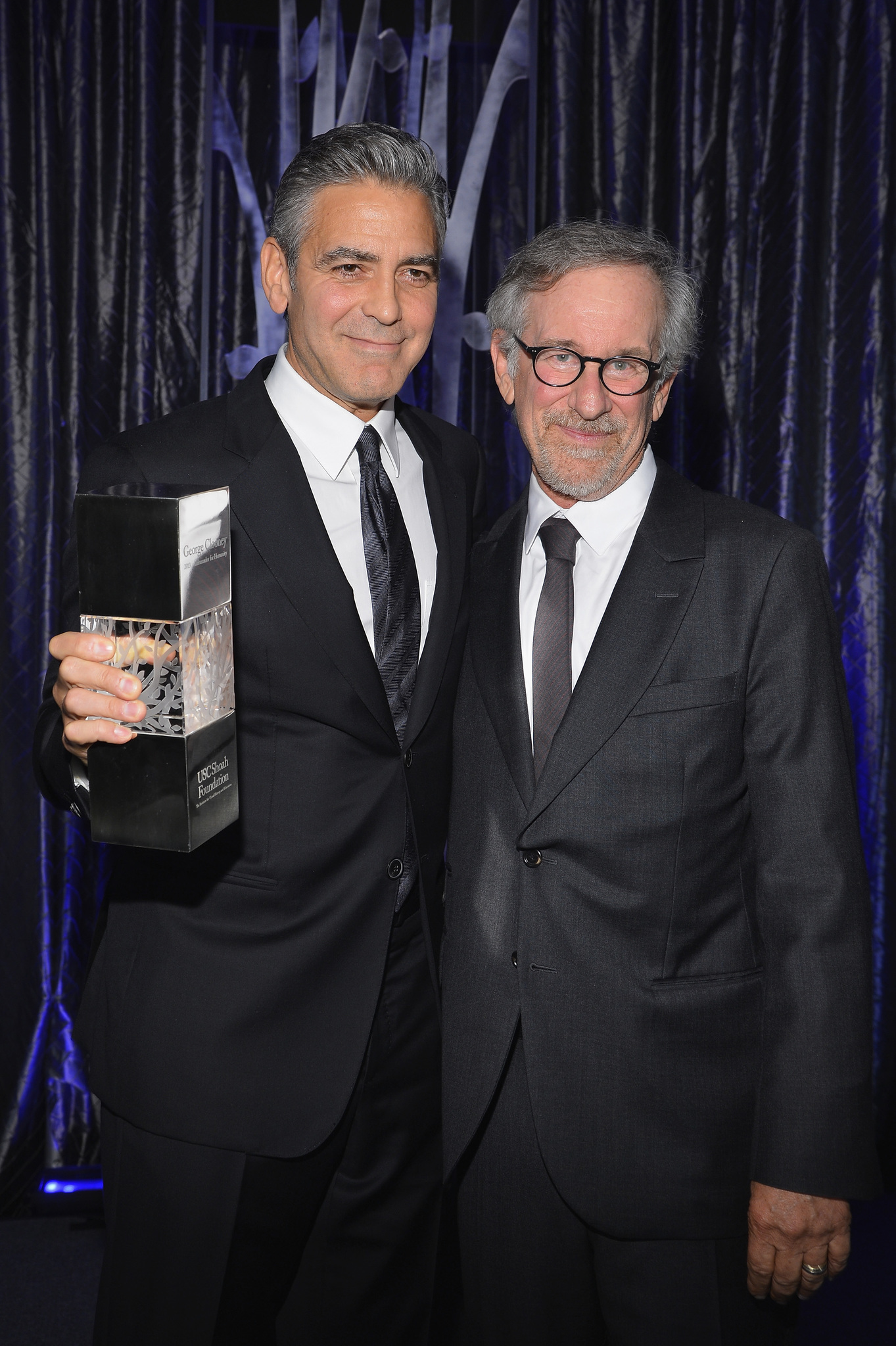 George Clooney and Steven Spielberg
