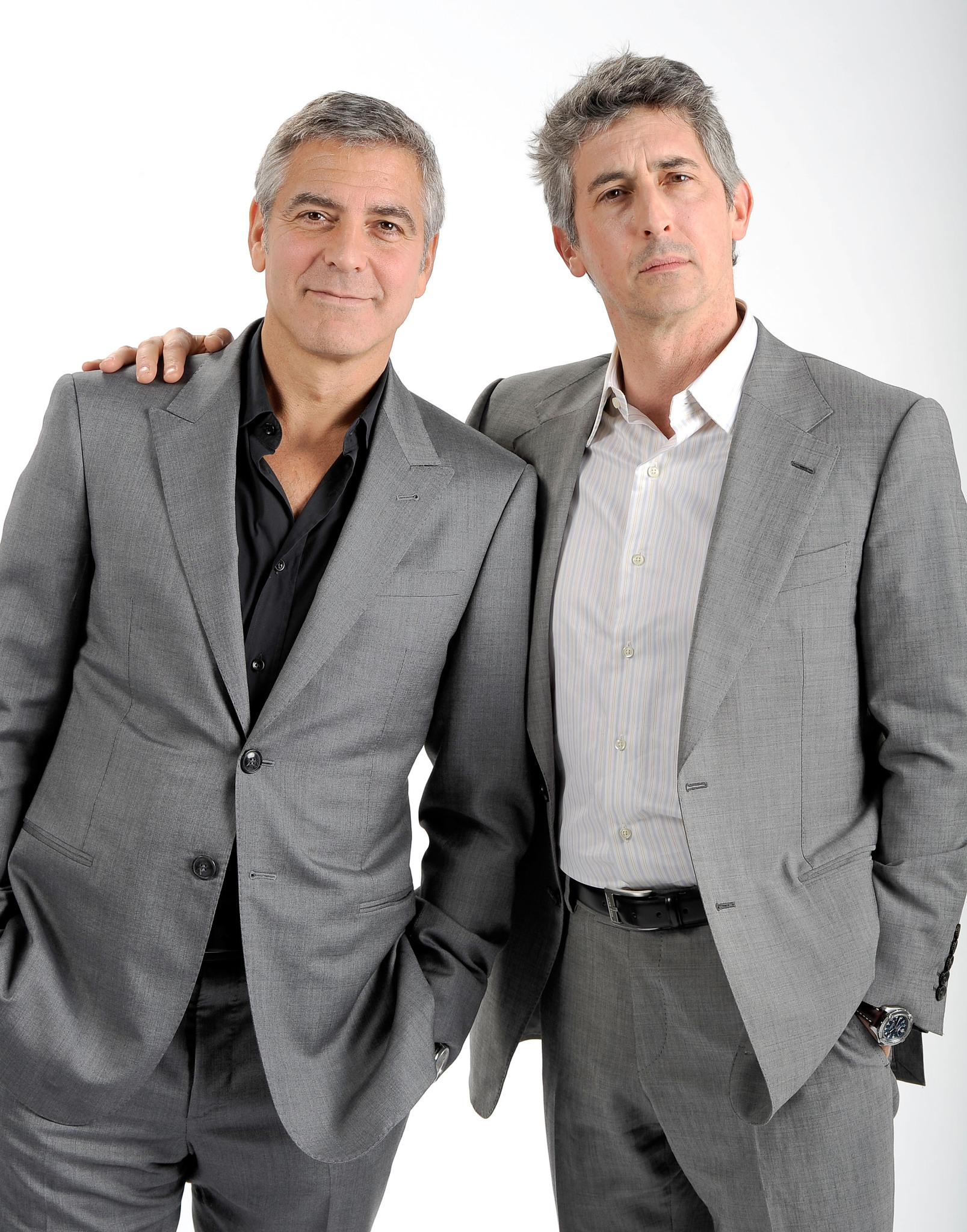 George Clooney and Alexander Payne
