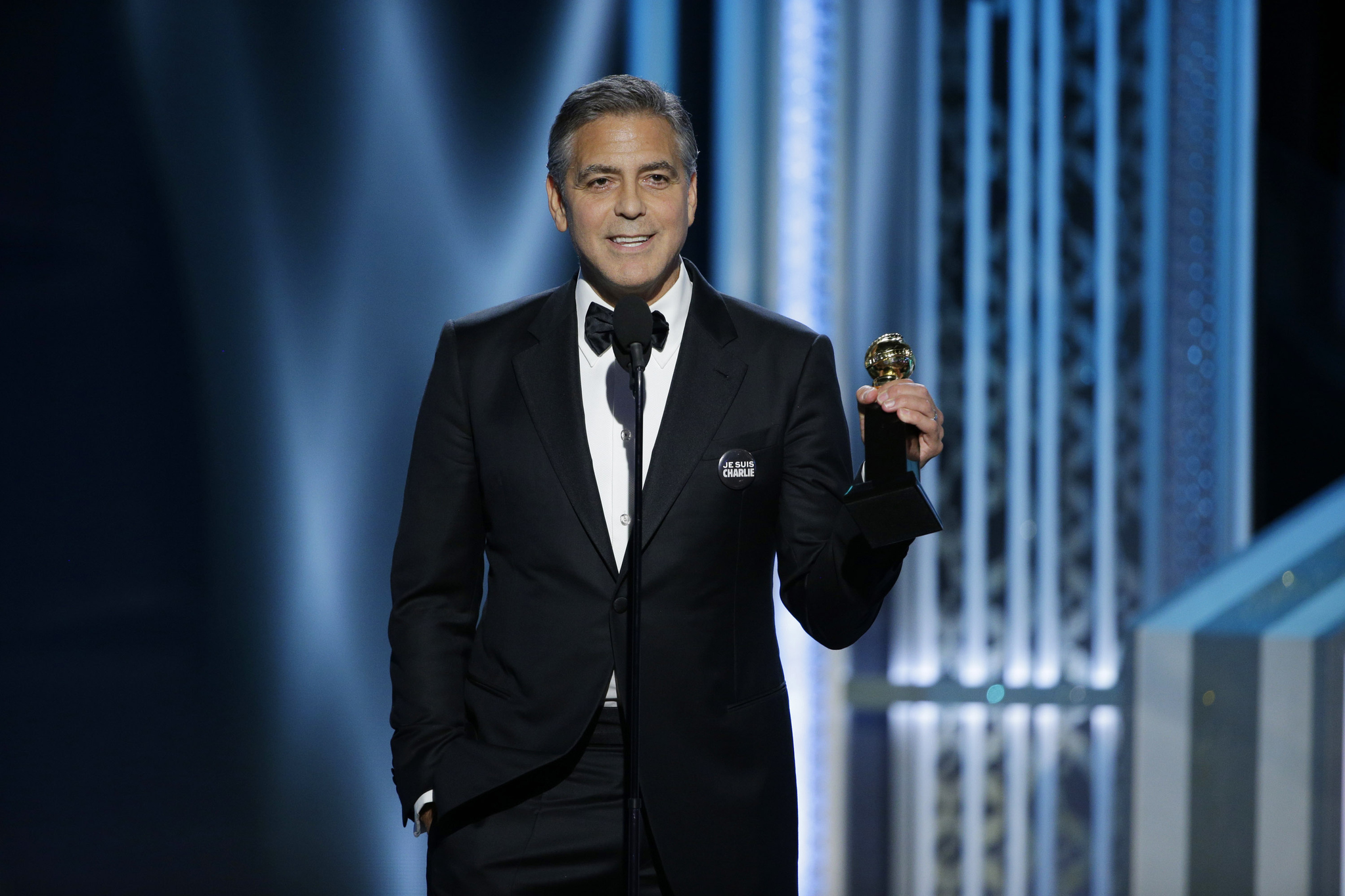 George Clooney at event of 72nd Golden Globe Awards (2015)