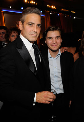 George Clooney and Emile Hirsch