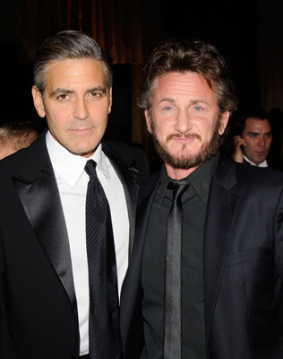 George Clooney and Sean Penn