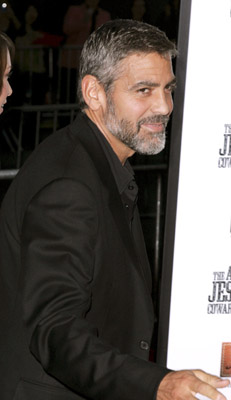 George Clooney at event of The Assassination of Jesse James by the Coward Robert Ford (2007)