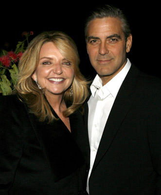 George Clooney and Wanda McDaniel