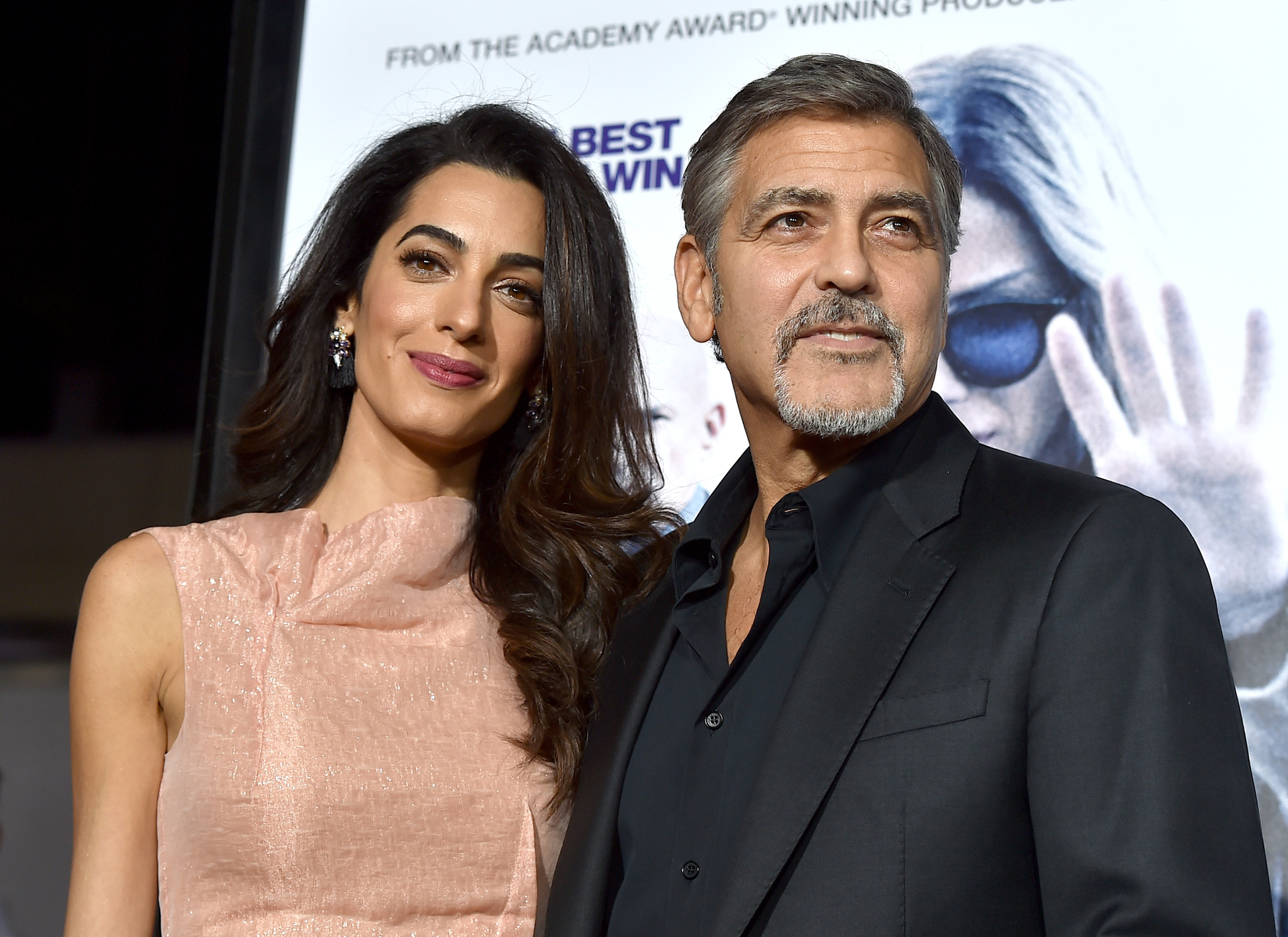 George Clooney at event of Our Brand Is Crisis (2015)