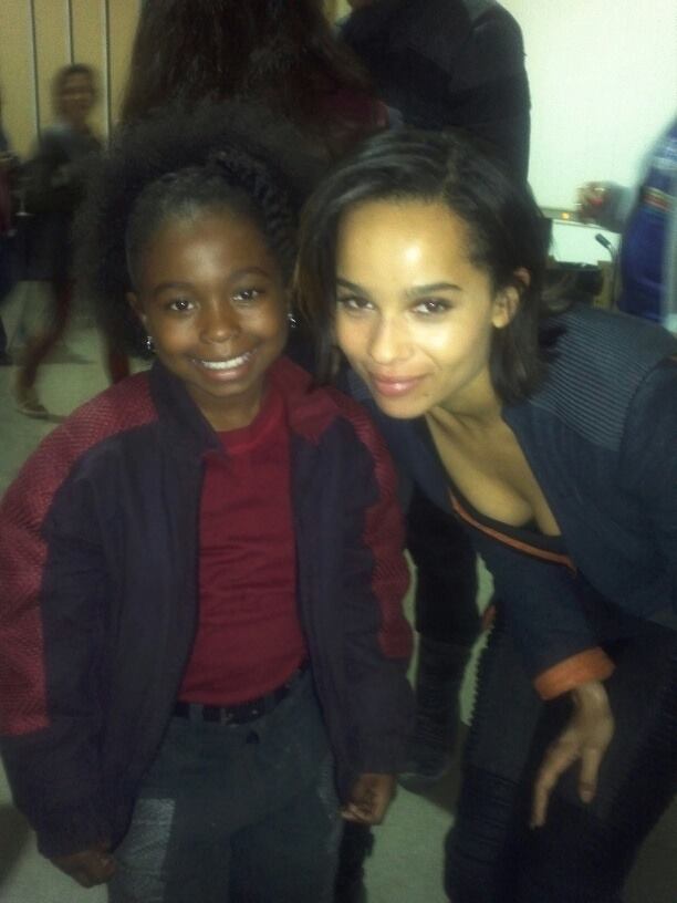 On the set of the Feature Film Divergent, McKenzie was cast as a Dauntless Kid