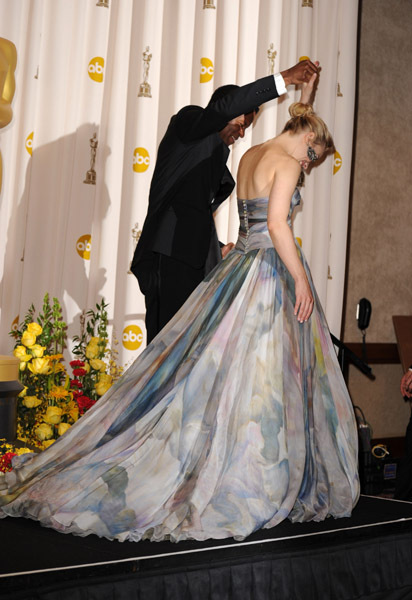 Rachel McAdams and Geoffrey Fletcher at event of The 82nd Annual Academy Awards (2010)