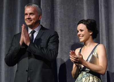 Tim Robbins and Rachel McAdams at event of The Lucky Ones (2008)