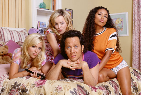 Left to right: Anna Faris, Rachel McAdams, Rob Schneider, Maritza Murray.