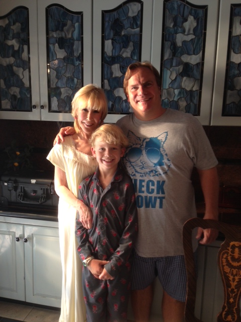 DUDE WHERE'S MY DOG?! On set with Executive Producer, Trish Cook and Star, Kevin Farley