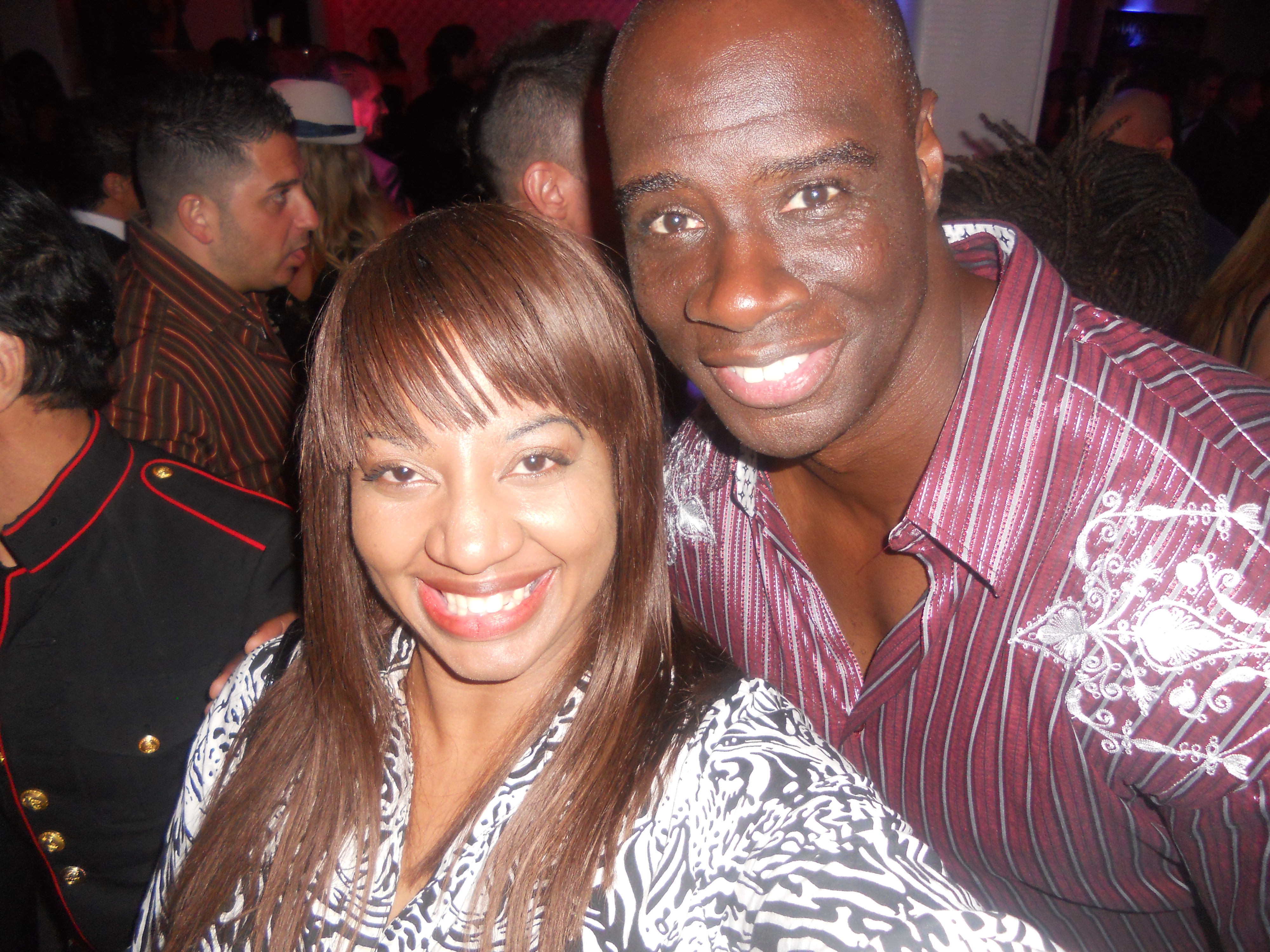 Nicole Denise Hodges attended a Magic Image fashion show in Beverly Hills,CA and met actor Isaac Singleton Jr.