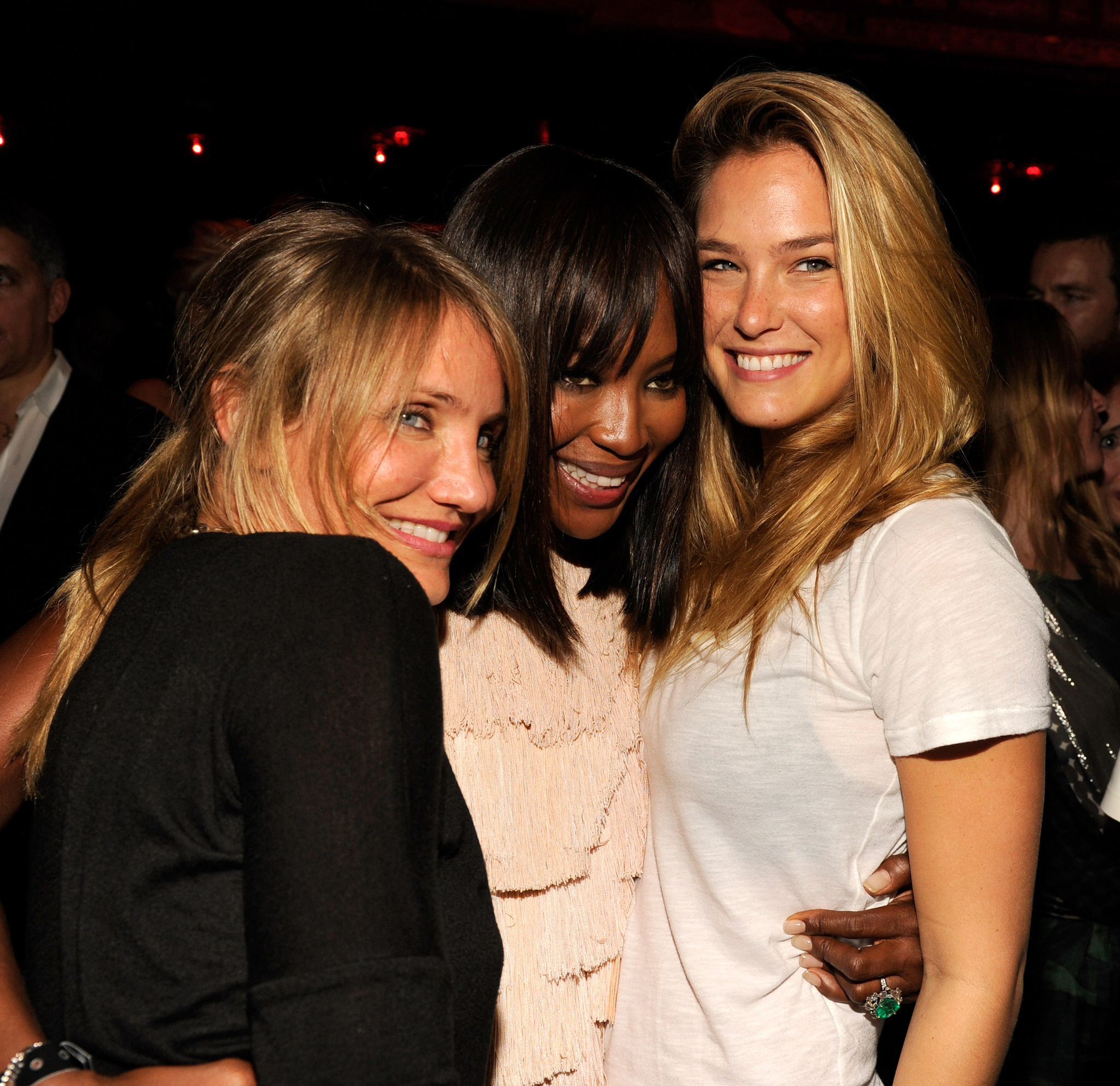 Cameron Diaz, Naomi Campbell and Bar Refaeli